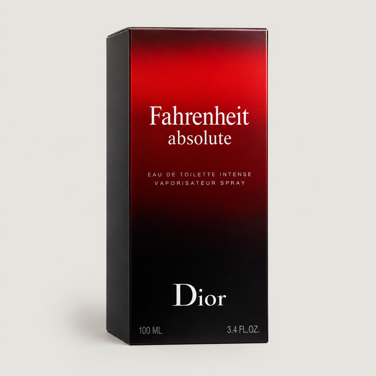 Fahrenheit Absolute Eau De Toilette Intense 100ml Spray – Men’s Perfume