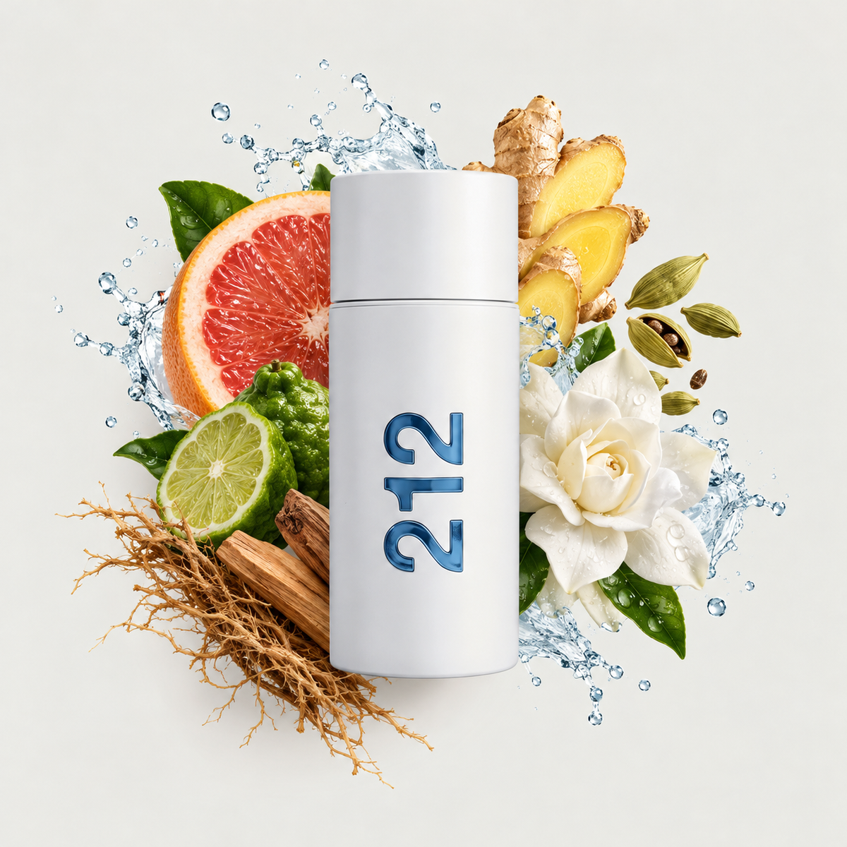 212 Men Aqua 3.4 oz EDT Spray – Limited Edition for Men